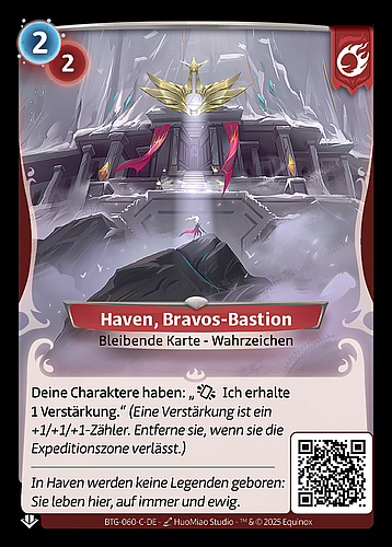 Haven, Bravos-Bastion