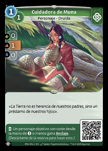 Cuidadora de Muna