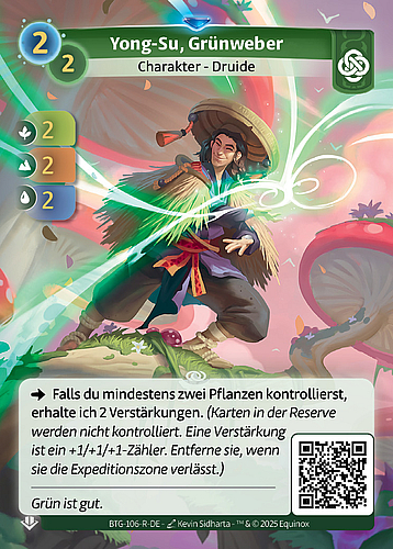 Yong-Su, Grünweber