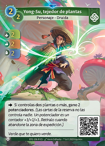 Yong-Su, tejedor de plantas