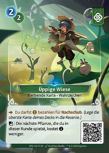 Üppige Wiese