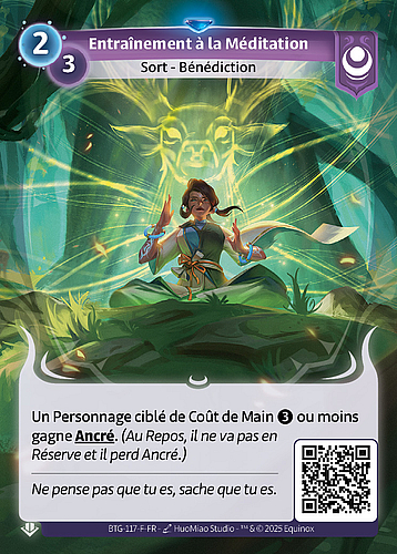 Entraînement à la Méditation