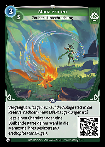Mana ernten