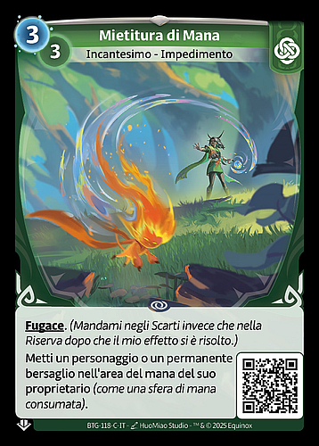 Mietitura di Mana