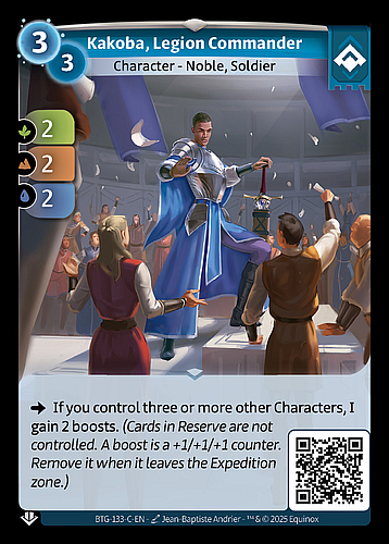 Kakoba, Legion Commander
