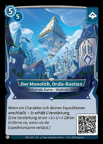 Der Monolith, Ordis-Bastion