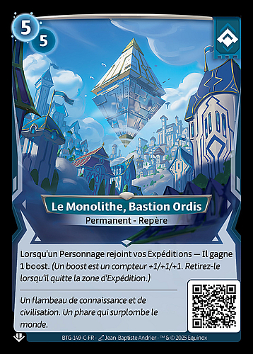Le Monolithe, Bastion Ordis