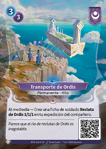 Transporte de Ordis