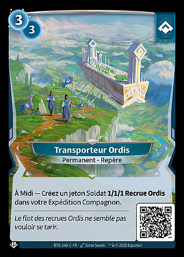 Transporteur Ordis