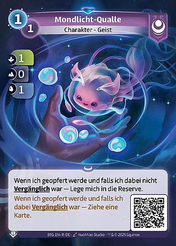 Mondlicht-Qualle