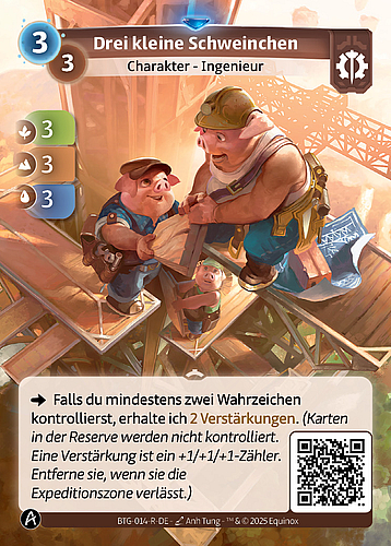 Drei kleine Schweinchen