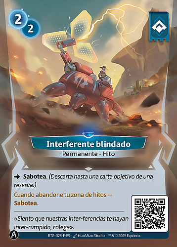 Interferente blindado