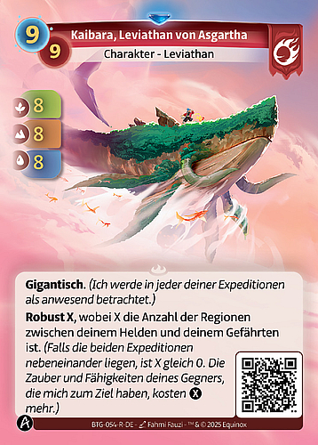 Kaibara, Leviathan von Asgartha