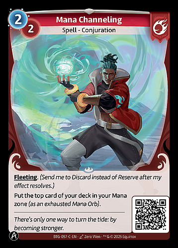Mana Channeling