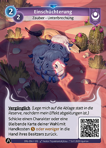 Einschüchterung