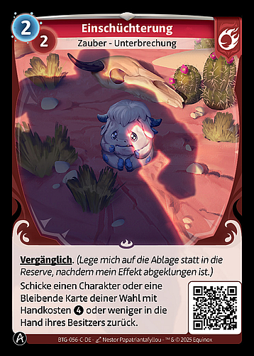 Einschüchterung