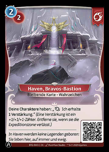 Haven, Bravos-Bastion