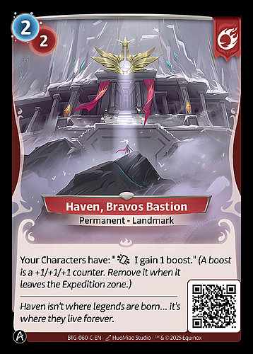 Haven, Bravos Bastion