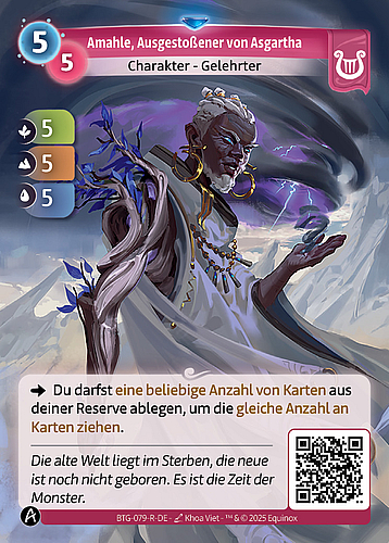 Amahle, Ausgestoßener von Asgartha