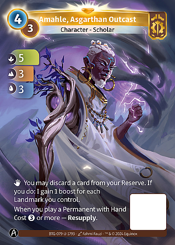 Amahle, Asgarthan Outcast