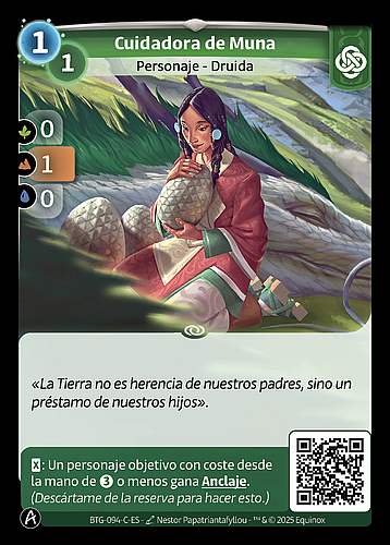 Cuidadora de Muna