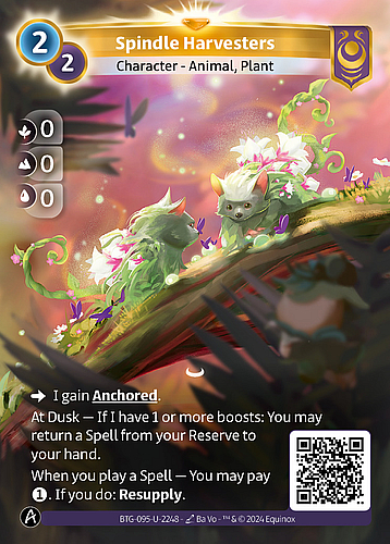 Spindle Harvesters