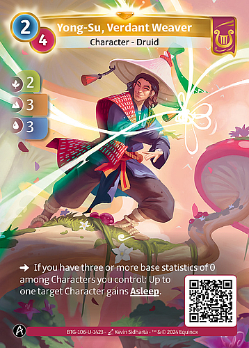 Yong-Su, Verdant Weaver