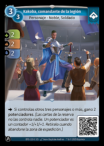 Kakoba, comandante de la legión