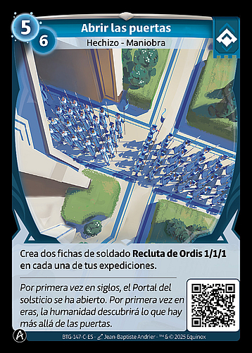 Abrir las puertas