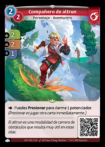 Compañero de altrun