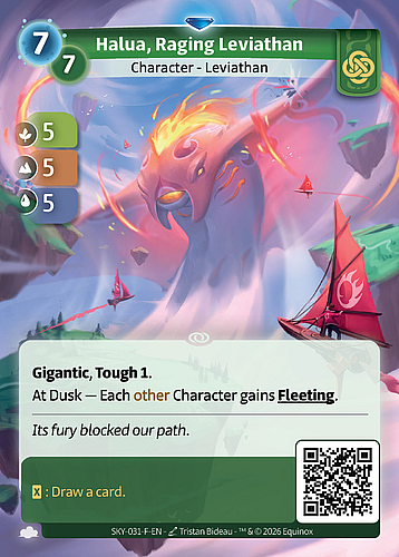 Halua, Raging Leviathan