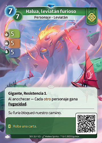 Halua, leviatán furioso