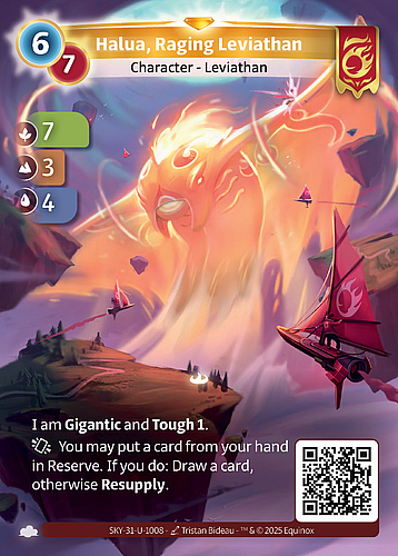 Halua, Raging Leviathan