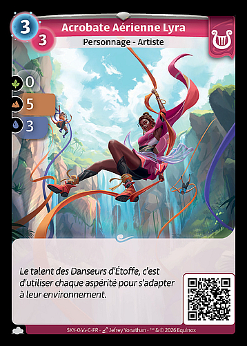 Acrobate Aérienne Lyra
