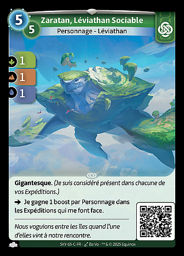 Zaratan, Léviathan Sociable