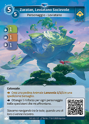 Zaratan, Leviatano Socievole