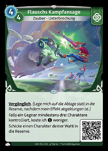 Flauschs Kampfansage