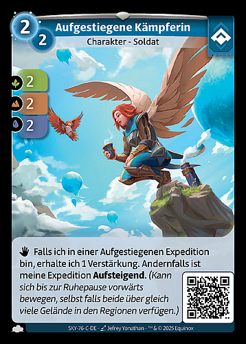 Aufgestiegene Kämpferin