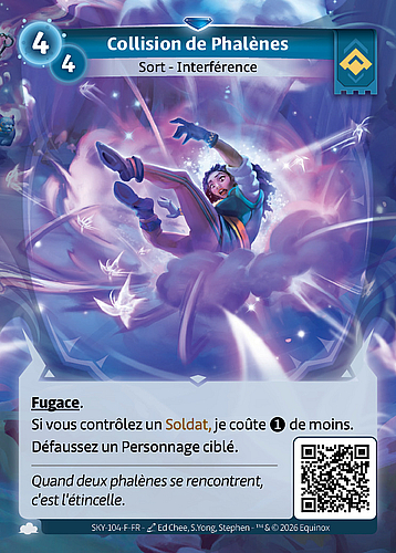 Collision de Phalènes