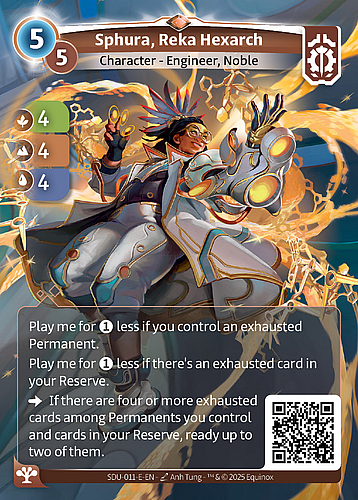 Sphura, Reka Hexarch