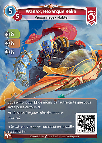 Wanax, Hexarque Reka