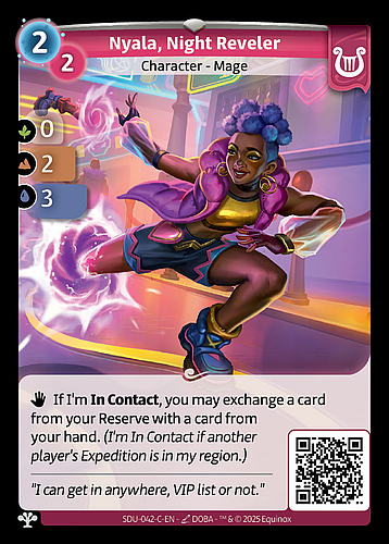 Nyala, Night Reveler