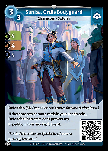 Sunisa, Ordis Bodyguard