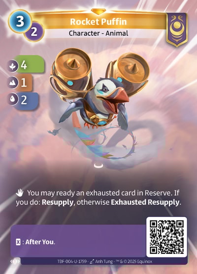 Rocket Puffin