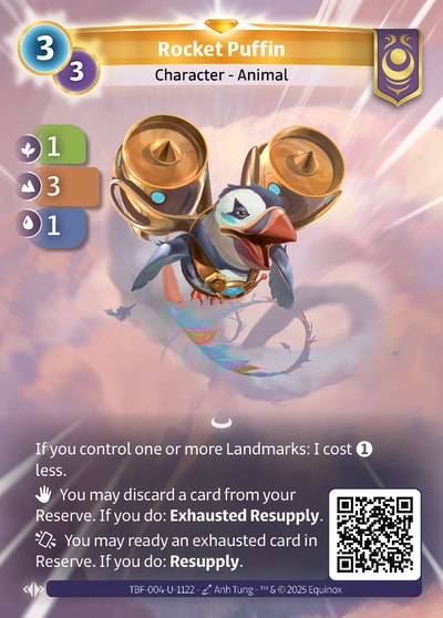 Rocket Puffin