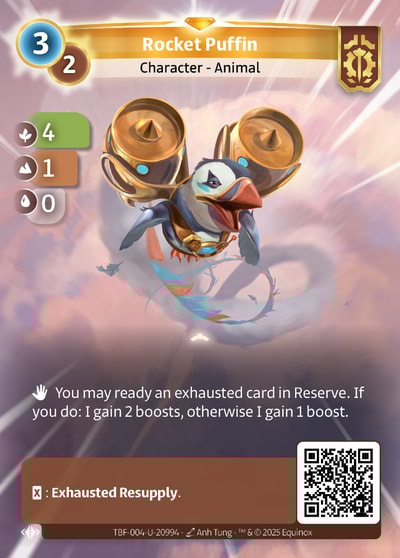 Rocket Puffin