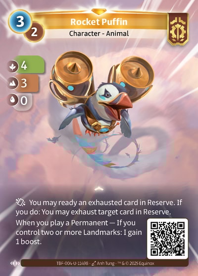 Rocket Puffin