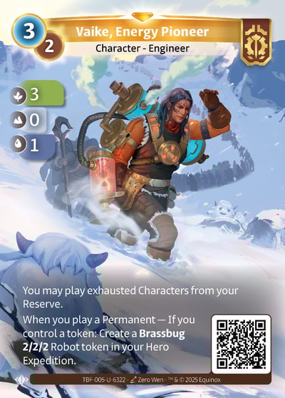 Vaike, Energy Pioneer