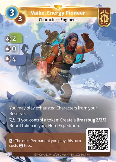 Vaike, Energy Pioneer