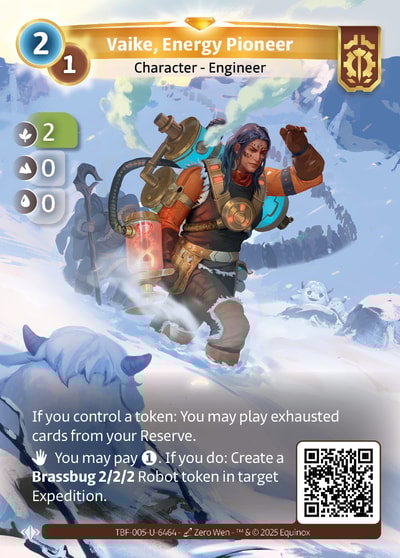 Vaike, Energy Pioneer